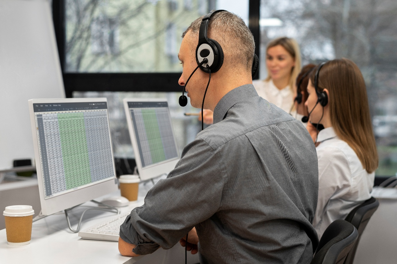 Contact center assessments