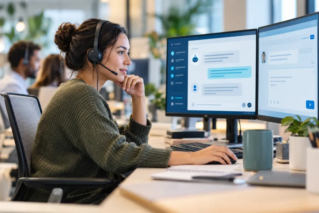 AI for Business, Customer Support AI, AI Assistants, Business Data Analysis, Predictive Analytics, Business Automation, VCloud Intelligence