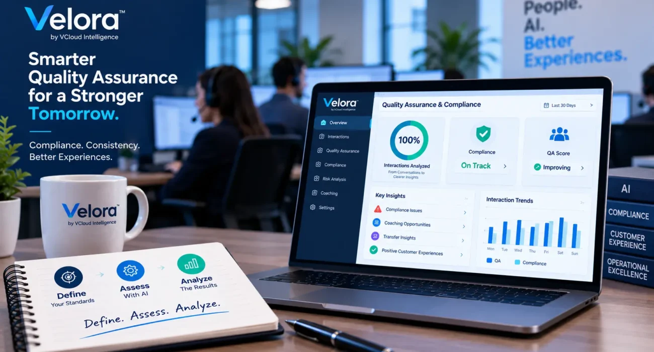 Automated contact center quality assurance with Velora AI