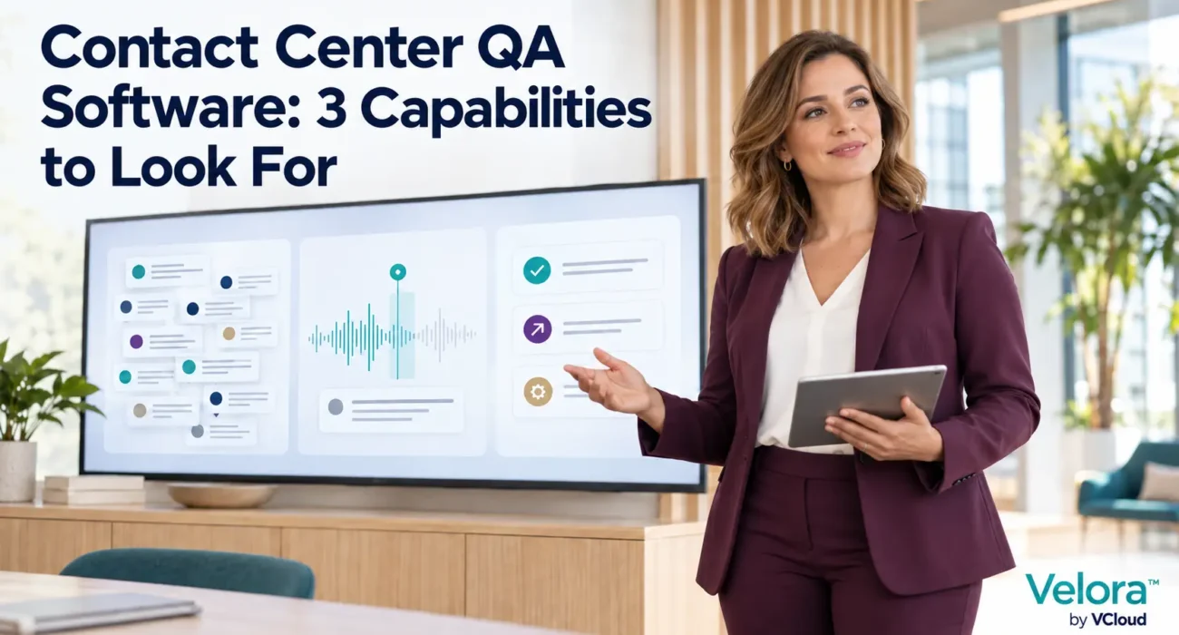 Contact center QA software evaluation showing interaction coverage, compliance evidence, and improvement actions